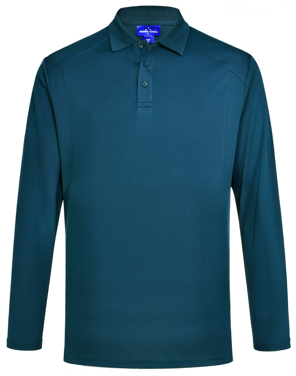 WINNING SPIRIT Men's Bamboo Charcoal L/S Polo - PS89