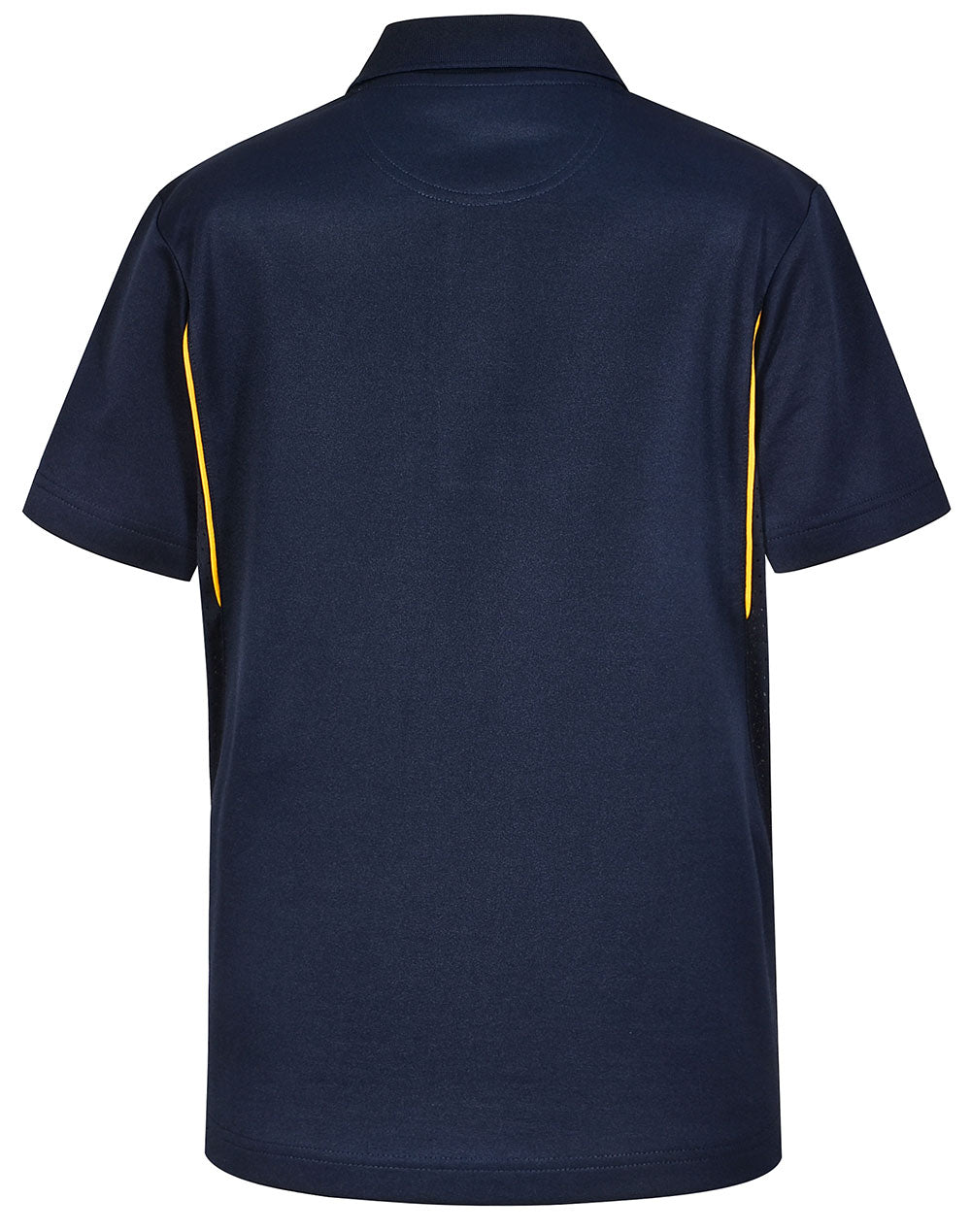 Kids' Sustainable Poly/Cotton Contrast S/S Polo