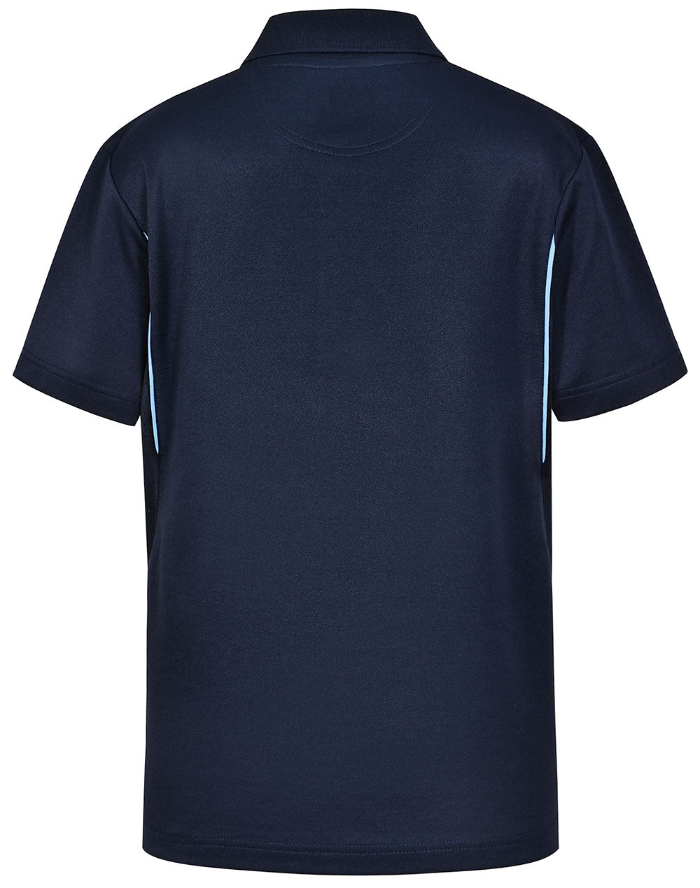 Kids' Sustainable Poly/Cotton Contrast S/S Polo