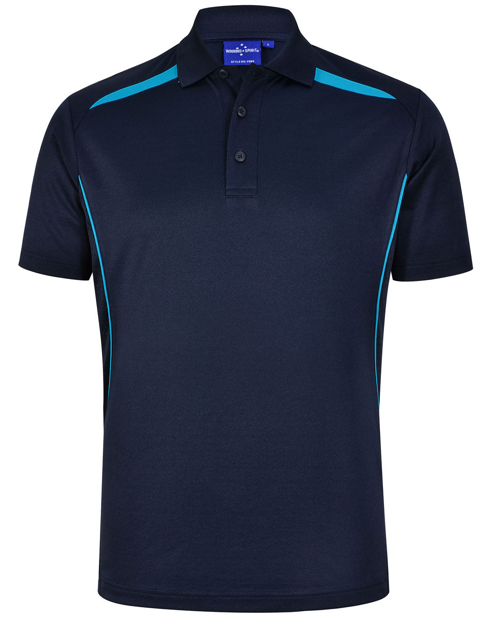Men's Sustainable Poly/Cotton Contrast S/S Polo-1