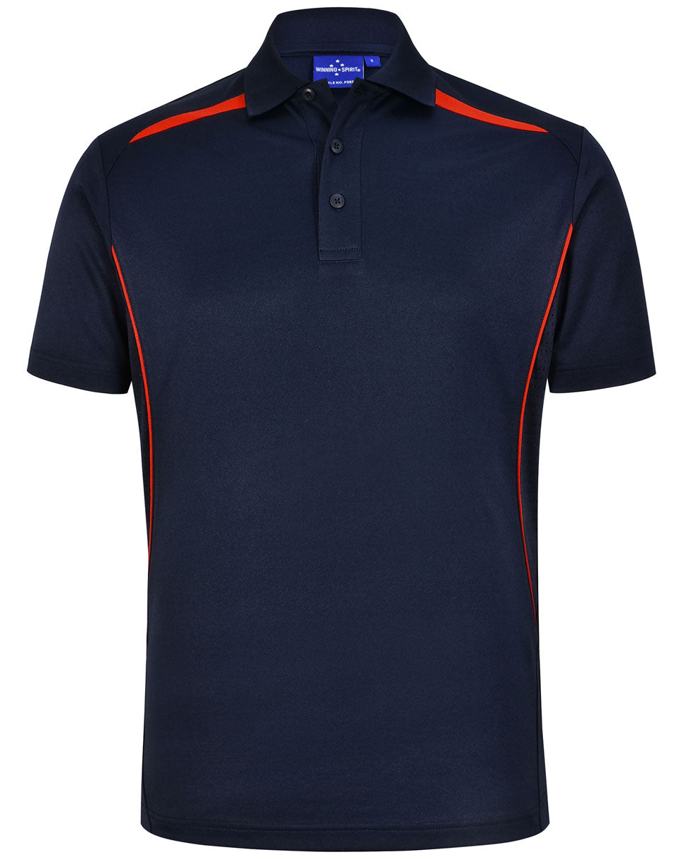 Men's Sustainable Poly/Cotton Contrast S/S Polo-1
