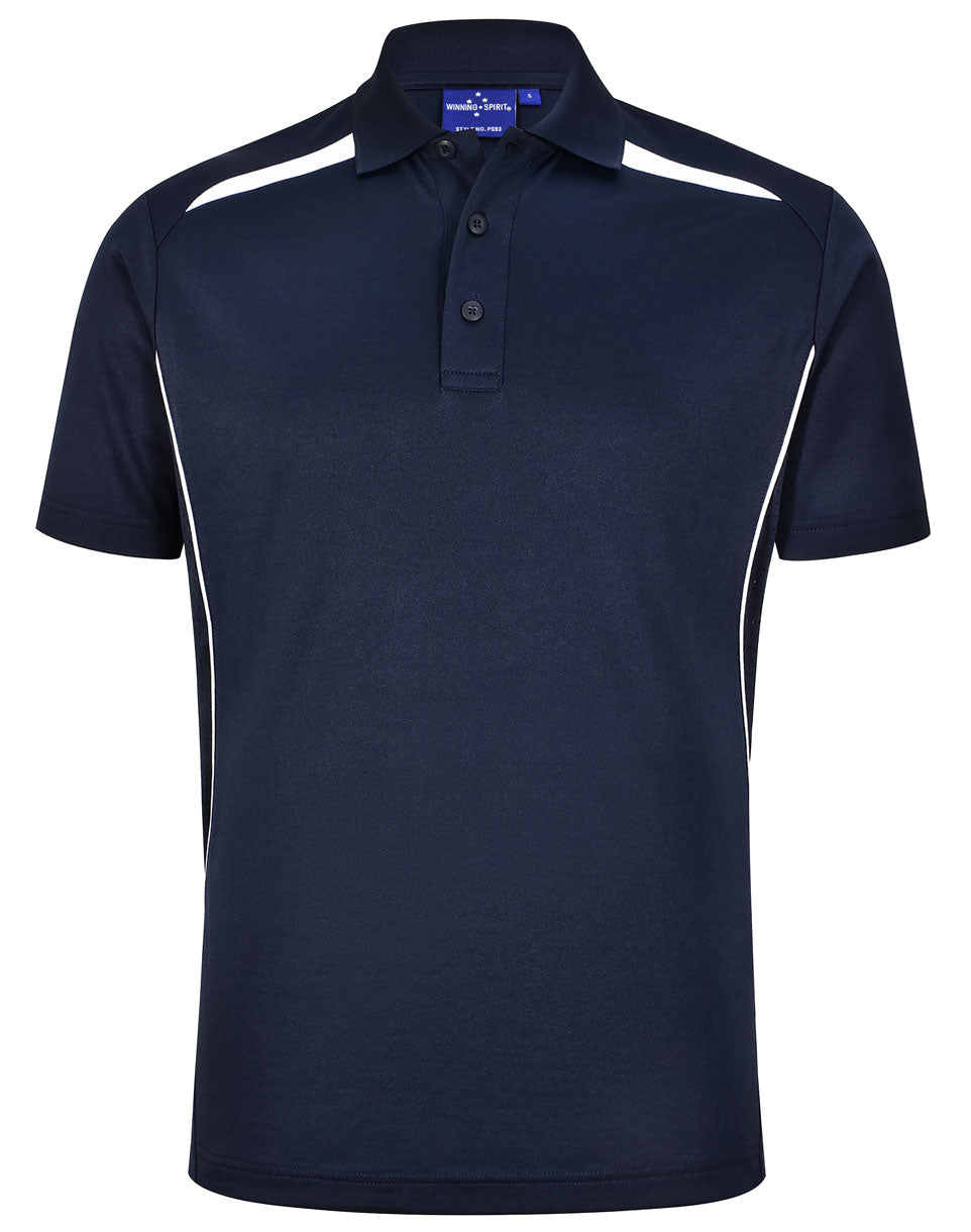 Men's Sustainable Poly/Cotton Contrast S/S Polo-1