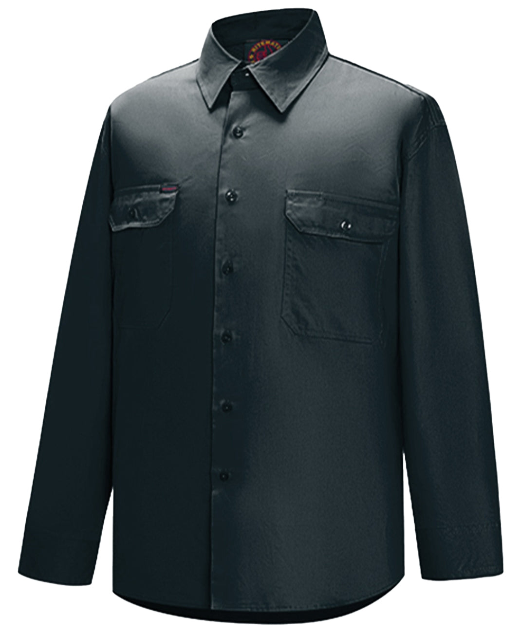 Ritemate Open Front Long Sleeve Mens Shirt - RM1000