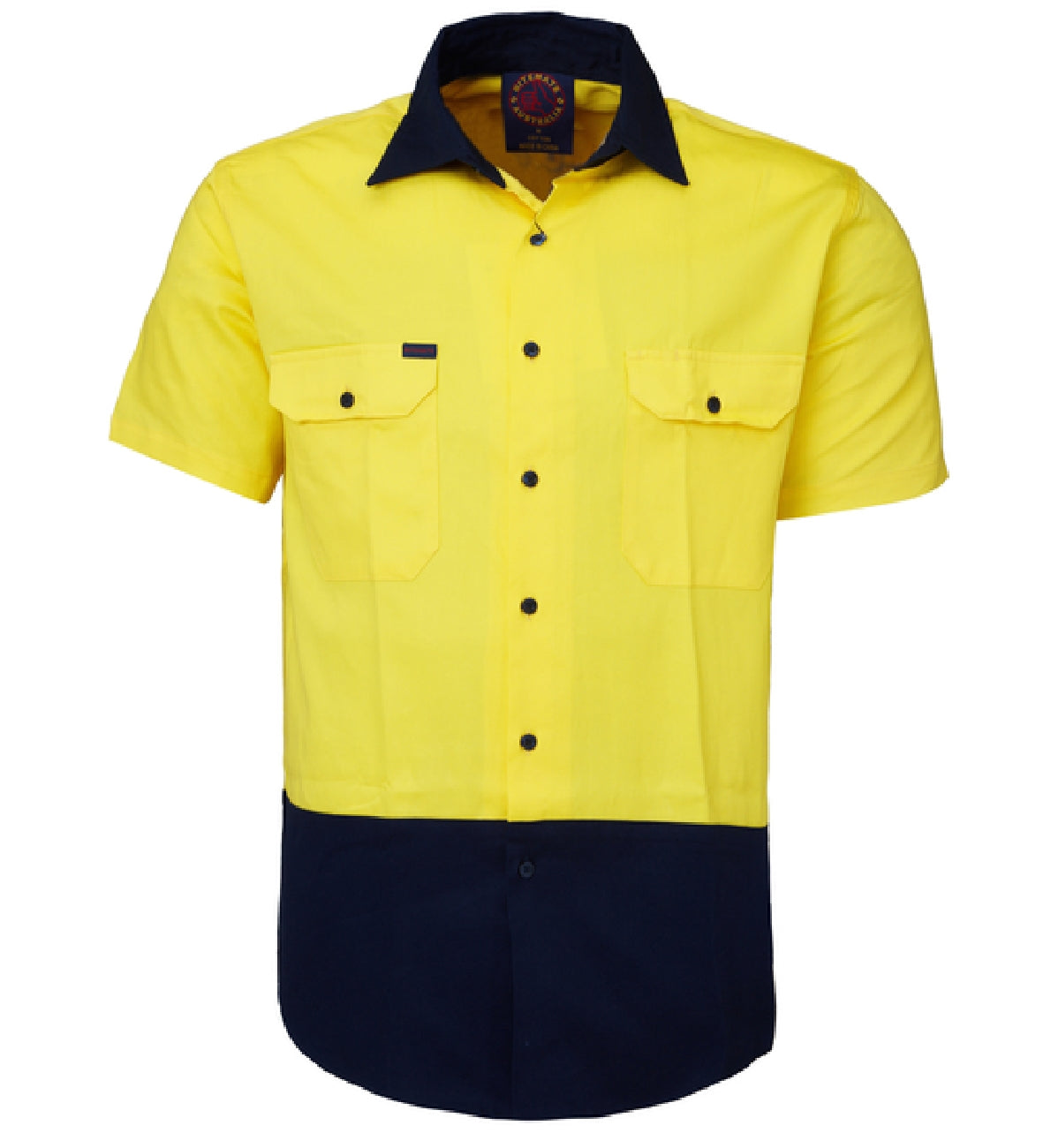 Ritemate Vented Open Front Light Weight, Short Sleeve Shirt - RM107V2S