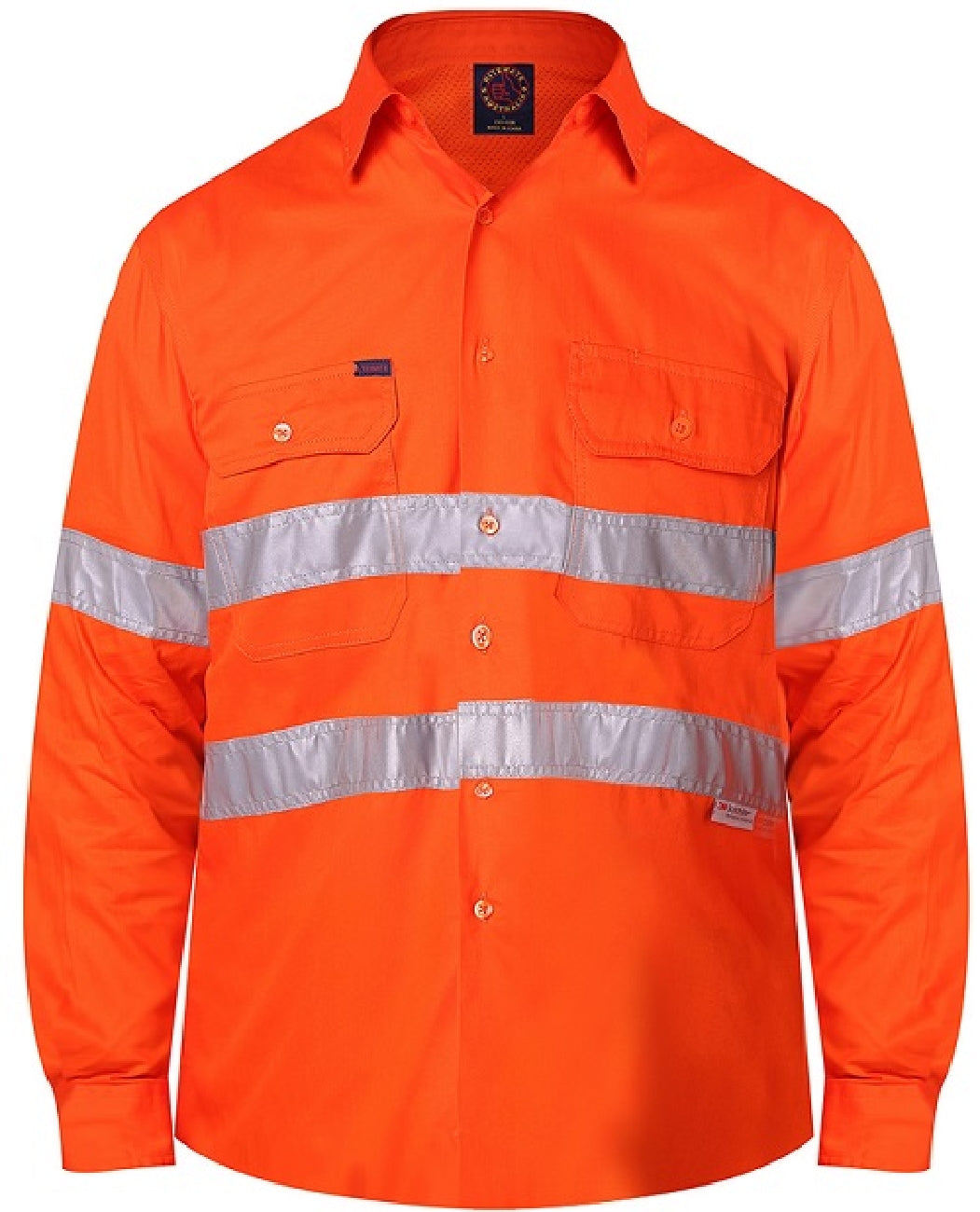 Ritemate Vented Open Front Lightweight 3M Tape Shirts - RM108V3R