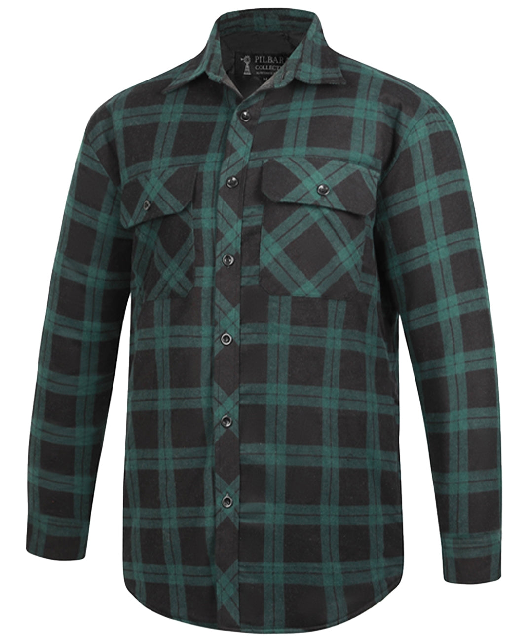 Ritemate Open Front Mens Flannelette Shirt - RM123SOF