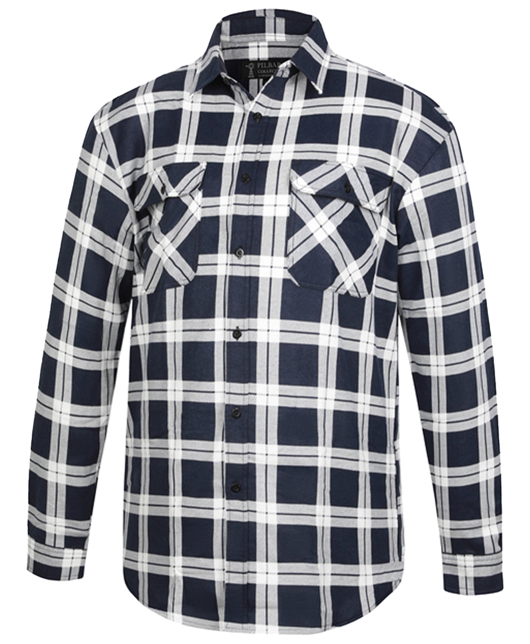 Ritemate Open Front Mens Flannelette Shirt - RM123SOF