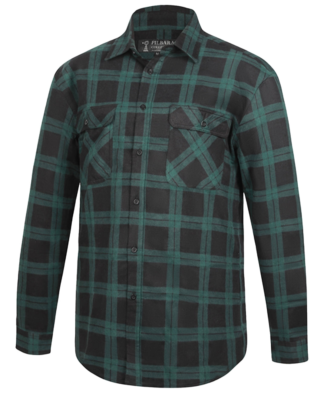 Ritemate Open Front Quilted Mens Shirt - RM123SQS