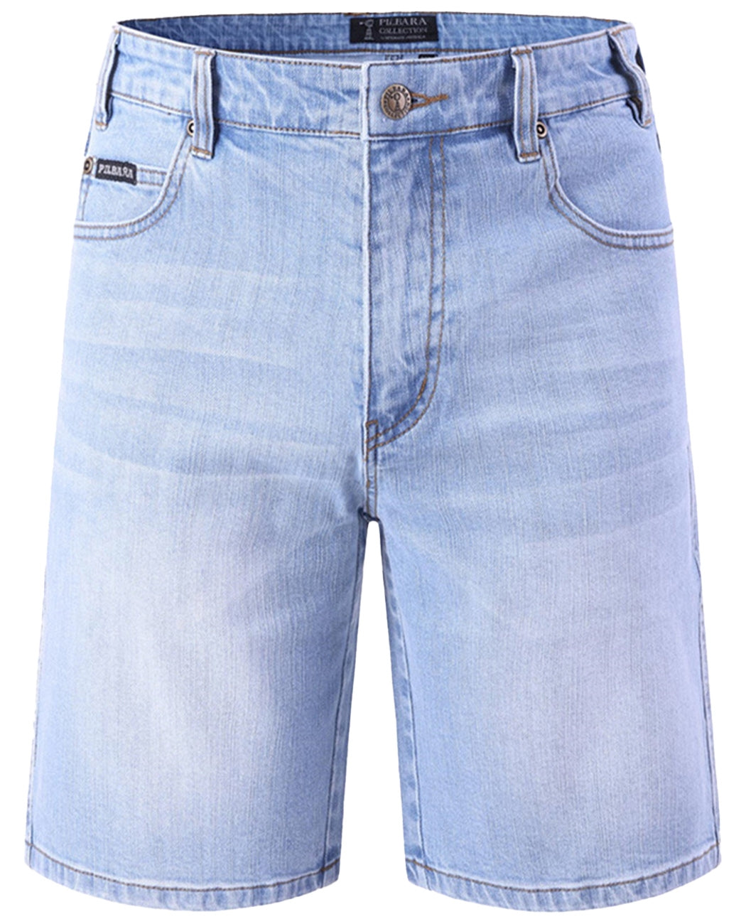 Ritemate Pilbara Men's Stretch Denim Jean Short - RMPC034