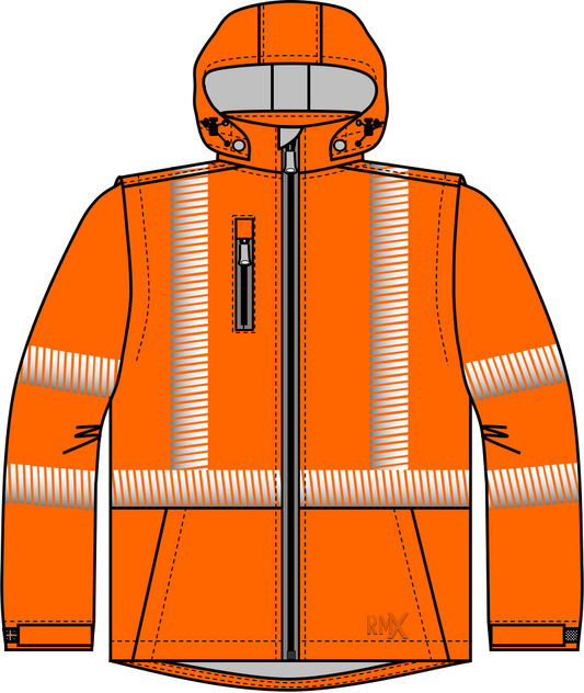 RMX Soft Shell Jacket 50MM Reflective Tape - RMX022R