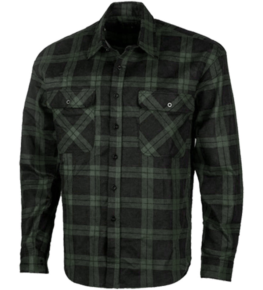 Ritemate Open Front Mens Flannelette Shirt - RM123SOF-Queensland Workwear Supplies
