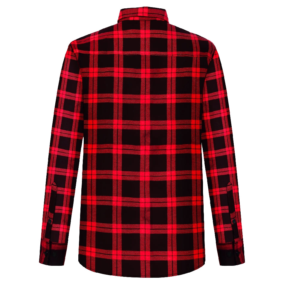 Ritemate Open Front Quilted Mens Shirt - RM123SQS-Queensland Workwear Supplies