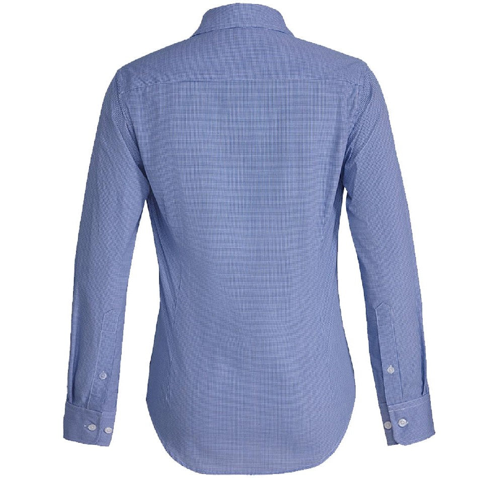 Ritemate Pilbara Ladies Yarn Dyed, Check, Long Sleeve Shirt - RMPC069-Queensland Workwear Supplies