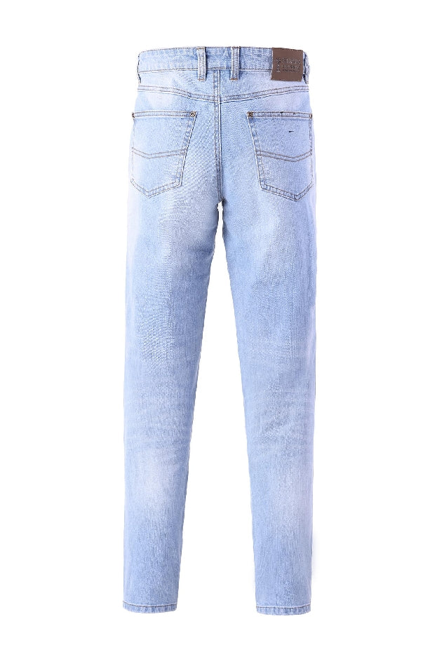 Ritemate Pilbara Men's Distress Denim Stretch Jeans - RMPC016-Queensland Workwear Supplies