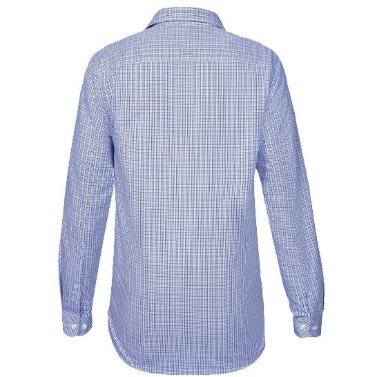 Ritemate Pilbara Mens Yarn Dyed, Check, Dual Pocket, Long Sleeve Shirt - RMPC062-Queensland Workwear Supplies