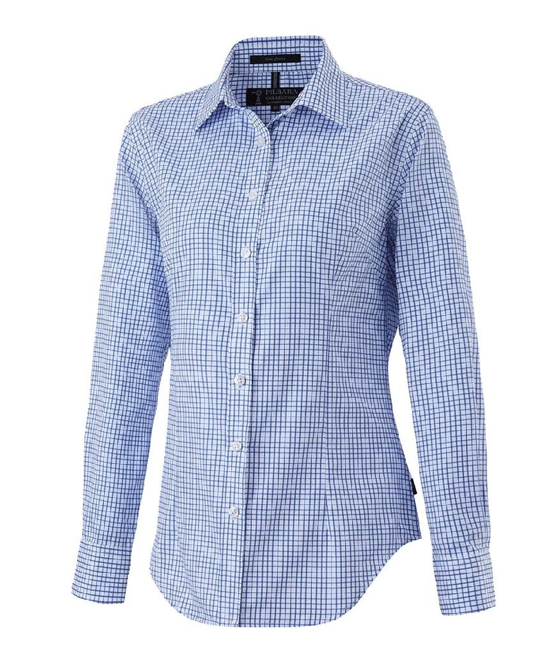 Ritemate Pilbara Women's Long Sleeve Shirt - RMPC115-Queensland Workwear Supplies