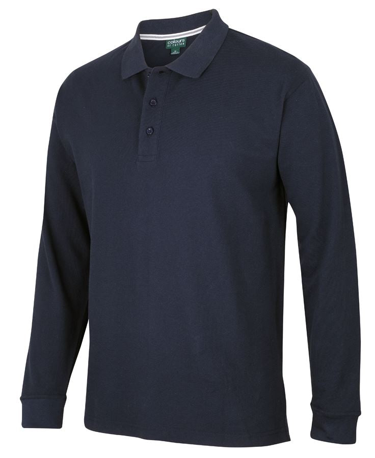 C OF C  L/S PIQUE POLO