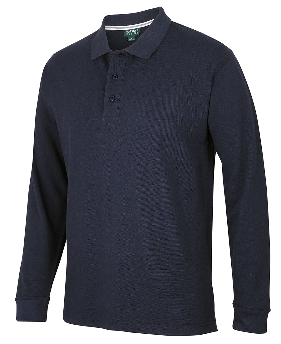 C OF C  L/S PIQUE POLO