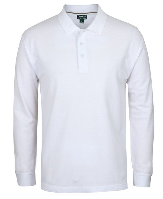 C OF C  L/S PIQUE POLO
