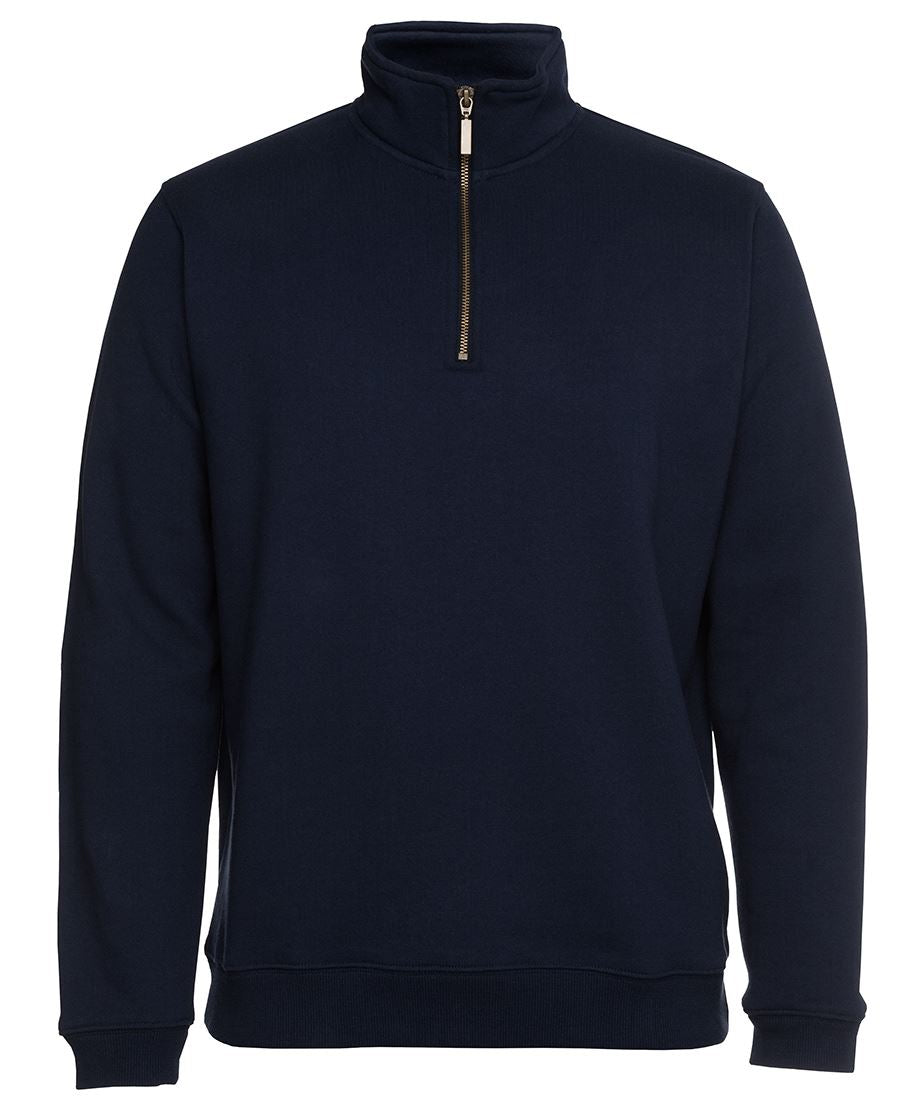 C OF C  1/2 BRASS ZIP SWEAT