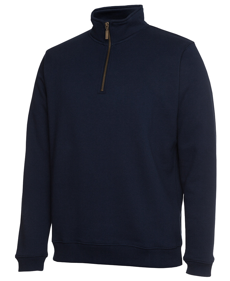 C OF C  1/2 BRASS ZIP SWEAT