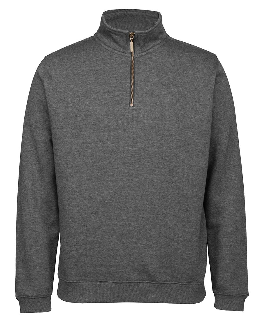 C OF C  1/2 BRASS ZIP SWEAT