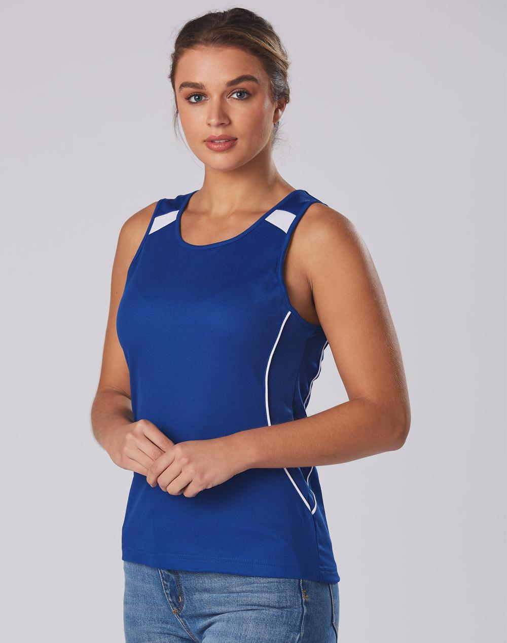 WINNING SPIRIT Ladies' Truedry Fashion Singlet - SL54