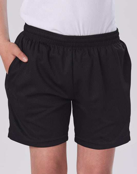 WINNING SPIRIT Kids cooldry sports shorts - SS01K