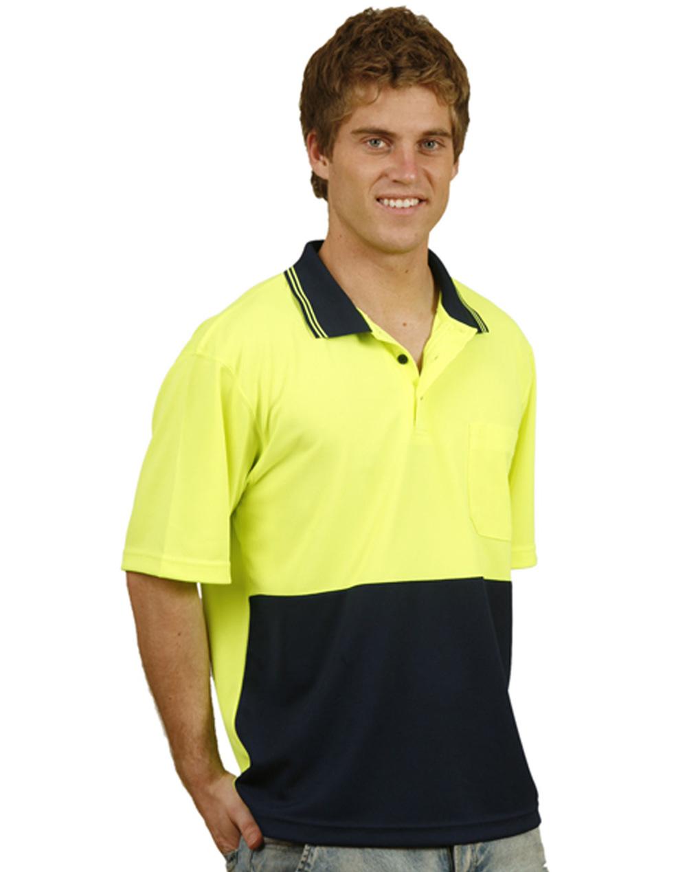 AIW Hi-Vis truedry safety polo S/S - SW01TD