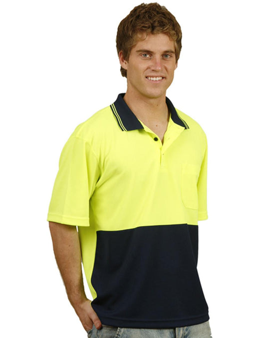AIW Hi-Vis truedry safety polo S/S - SW01TD