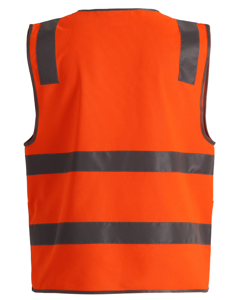 AIW Hi Vis Safety Zip Vest With ID & Utility Pockets - SW04