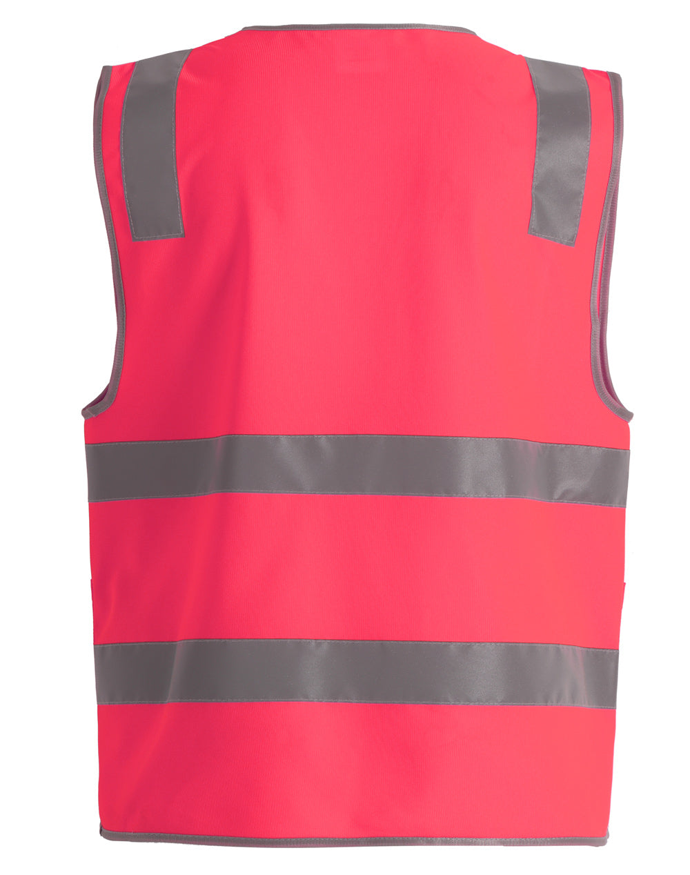 AIW Hi Vis Safety Zip Vest With ID & Utility Pockets - SW04