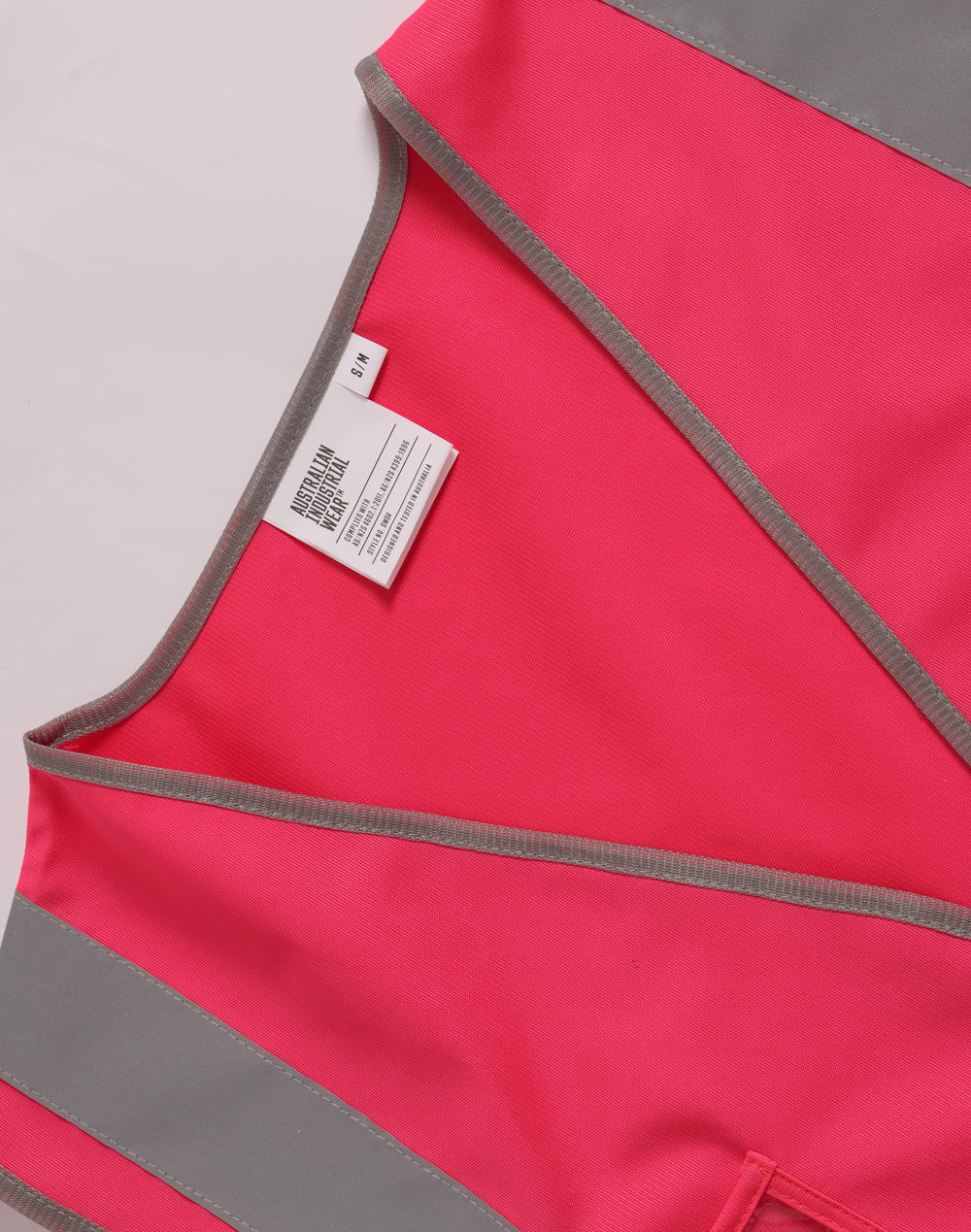 AIW Hi Vis Safety Zip Vest With ID & Utility Pockets - SW04