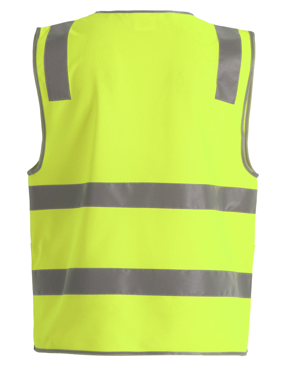 AIW Hi Vis Safety Zip Vest With ID & Utility Pockets - SW04