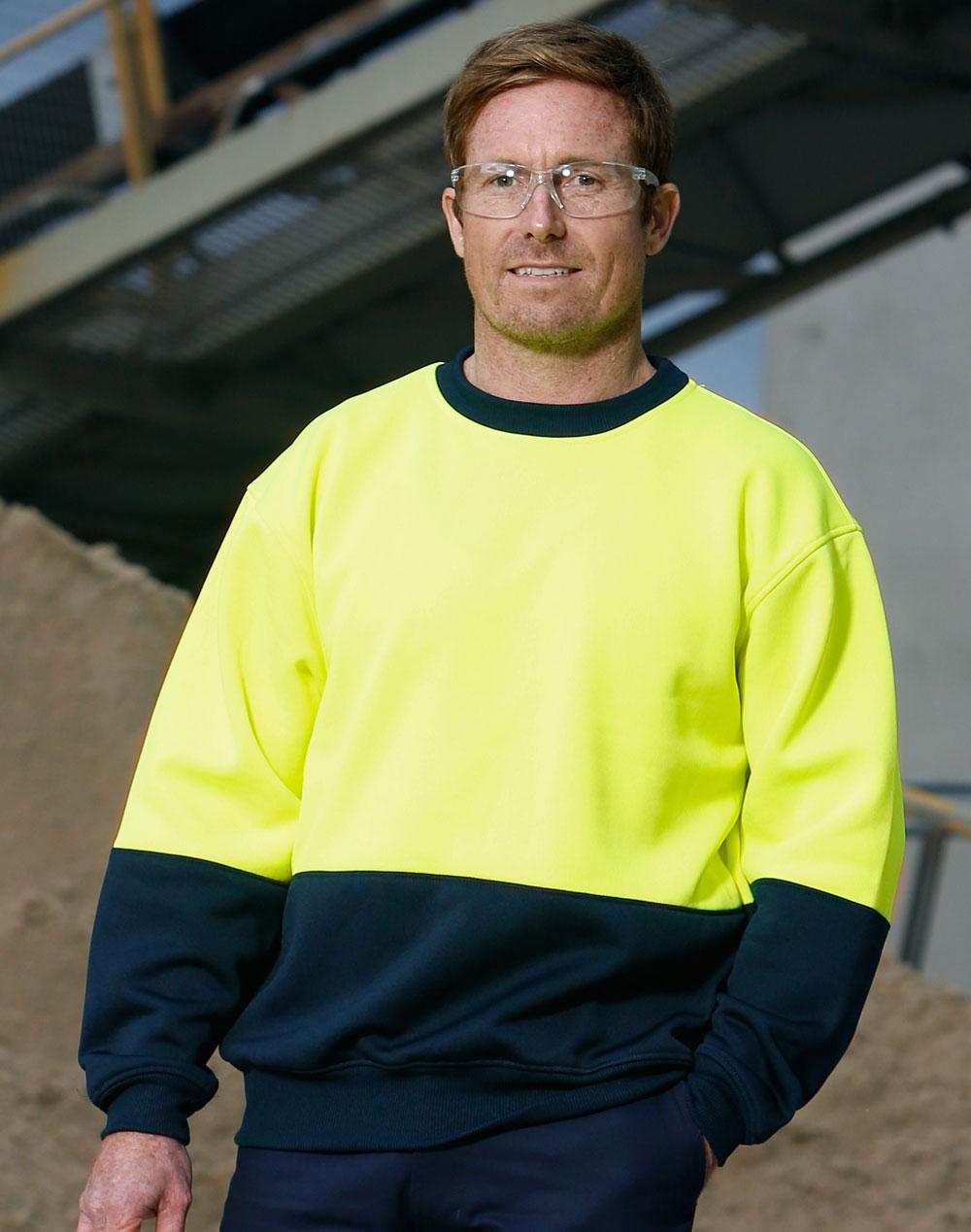 AIW Hi-Vis two tone safety windcheater - SW09
