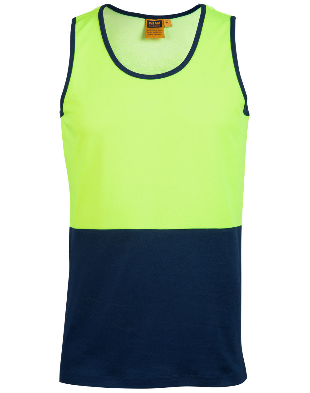 AIW Hi-Vis TrueDry Mesh Knit Safety Singlet - SW15