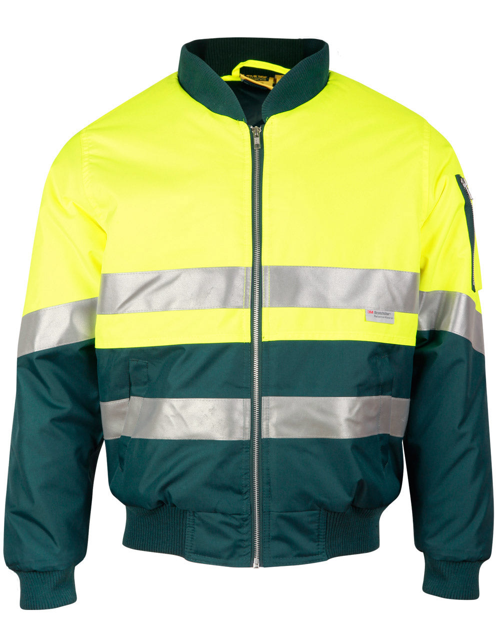 AIW Hi-Vis Two Tone Flying Jacket With 3M Tapes - SW16A