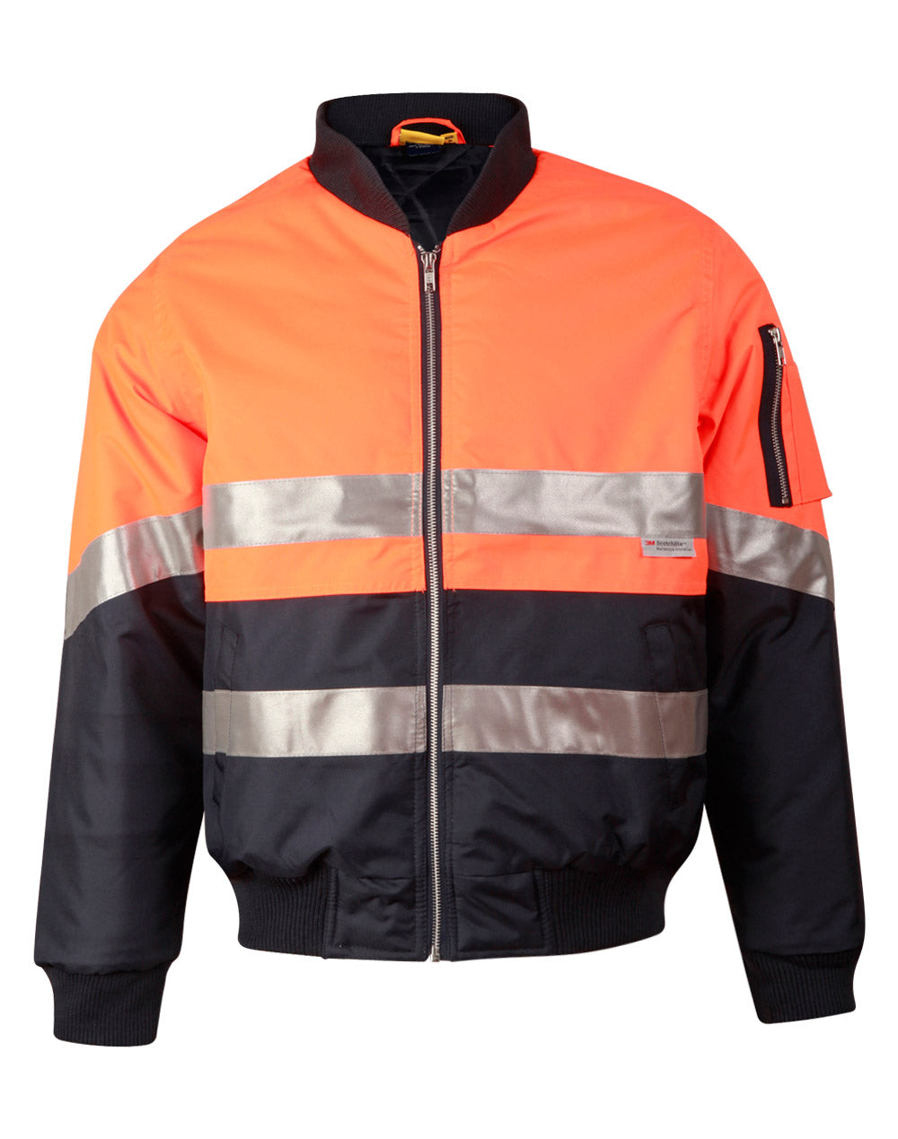 AIW Hi-Vis Two Tone Flying Jacket With 3M Tapes - SW16A