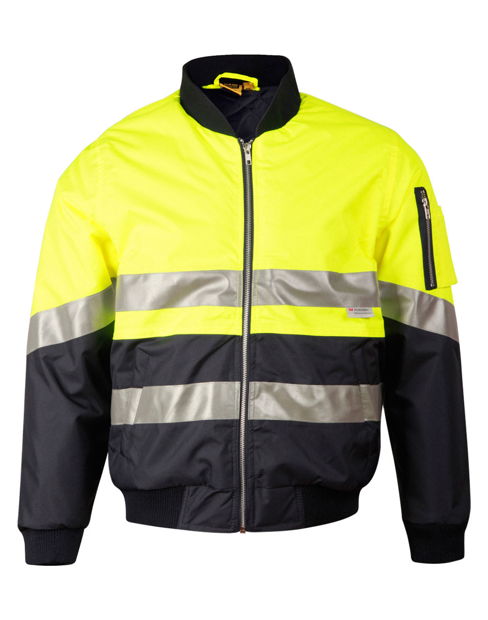 AIW Hi-Vis Two Tone Flying Jacket With 3M Tapes - SW16A