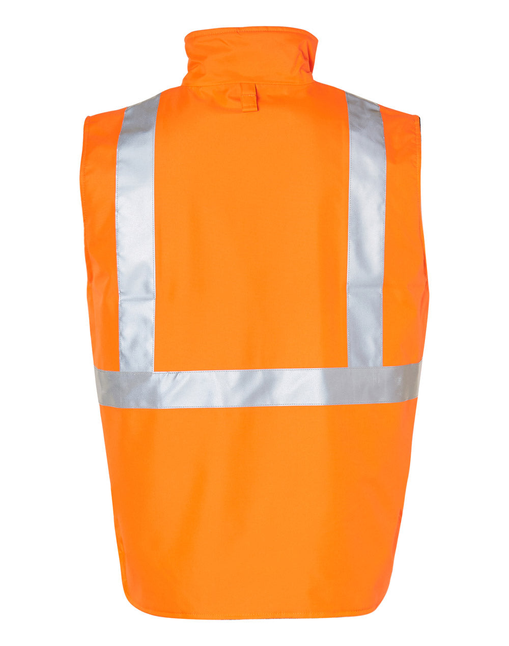 AIW Hi-Vis Reversible Safety Vest With Hoop Pattern 3M Tapes - SW19A
