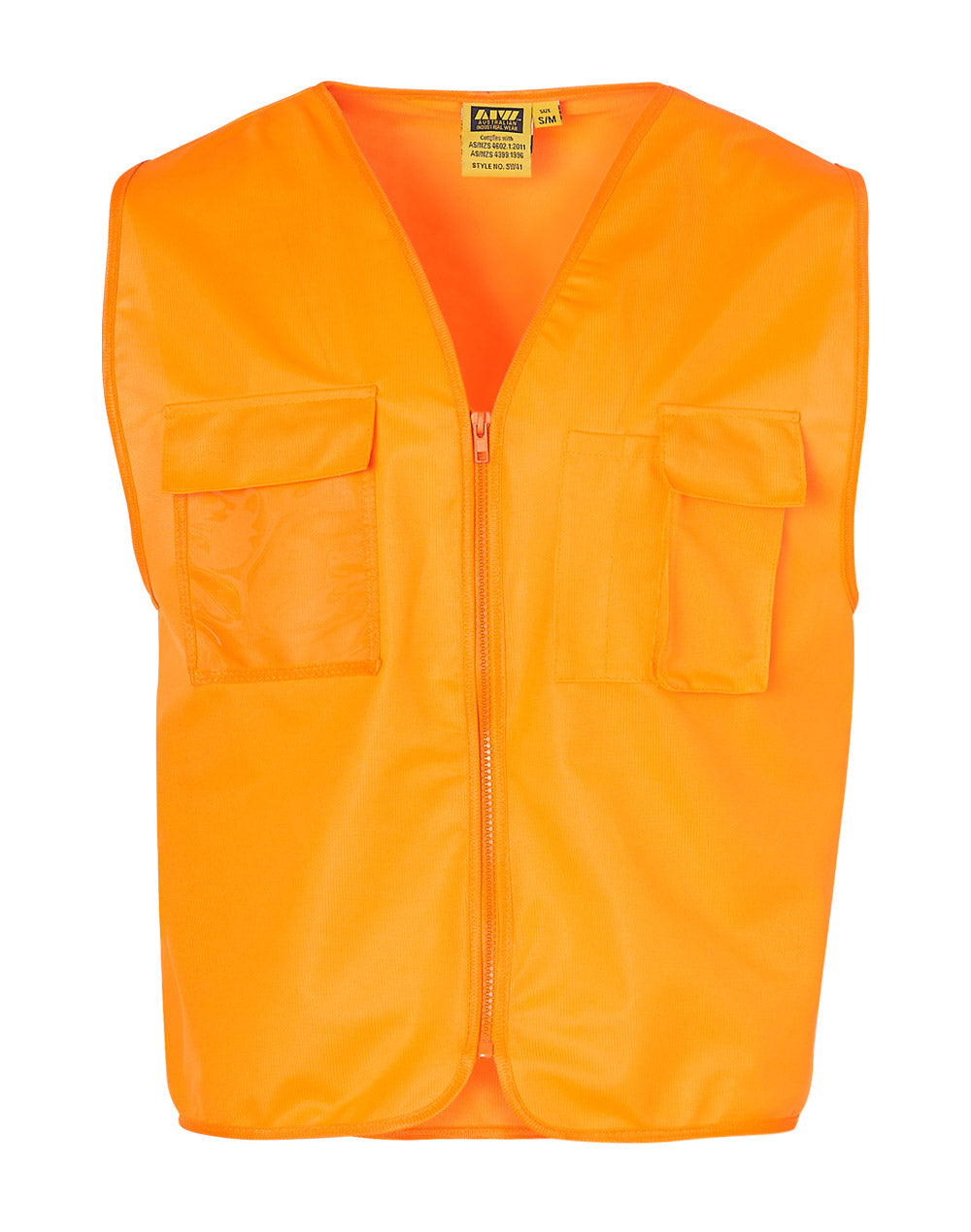 AIW Hi-Vis Safety Vest with ID Pocket - SW41