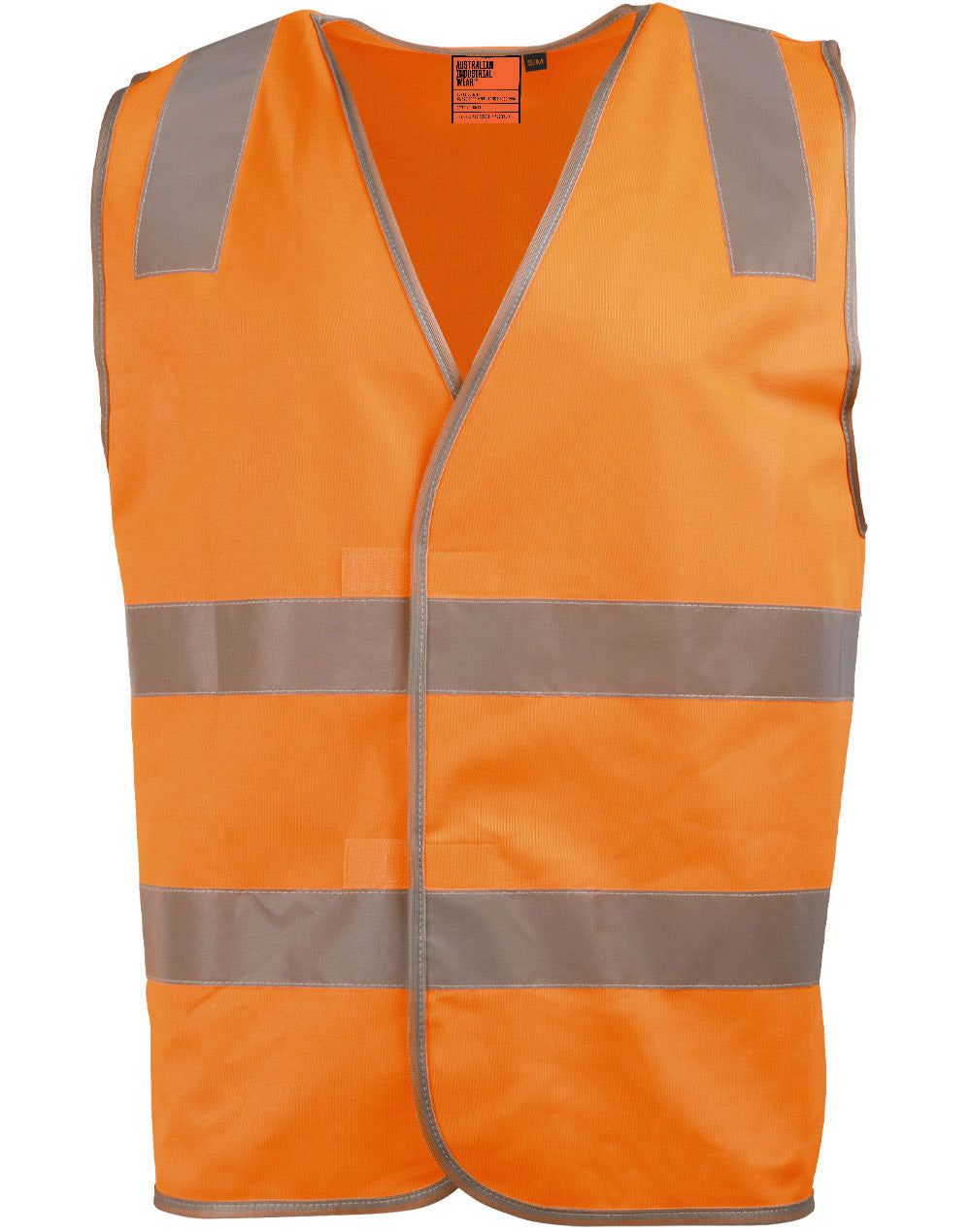 AIW Hi Vis Safety Vest With Shoulder Reflective Tapes - SW43