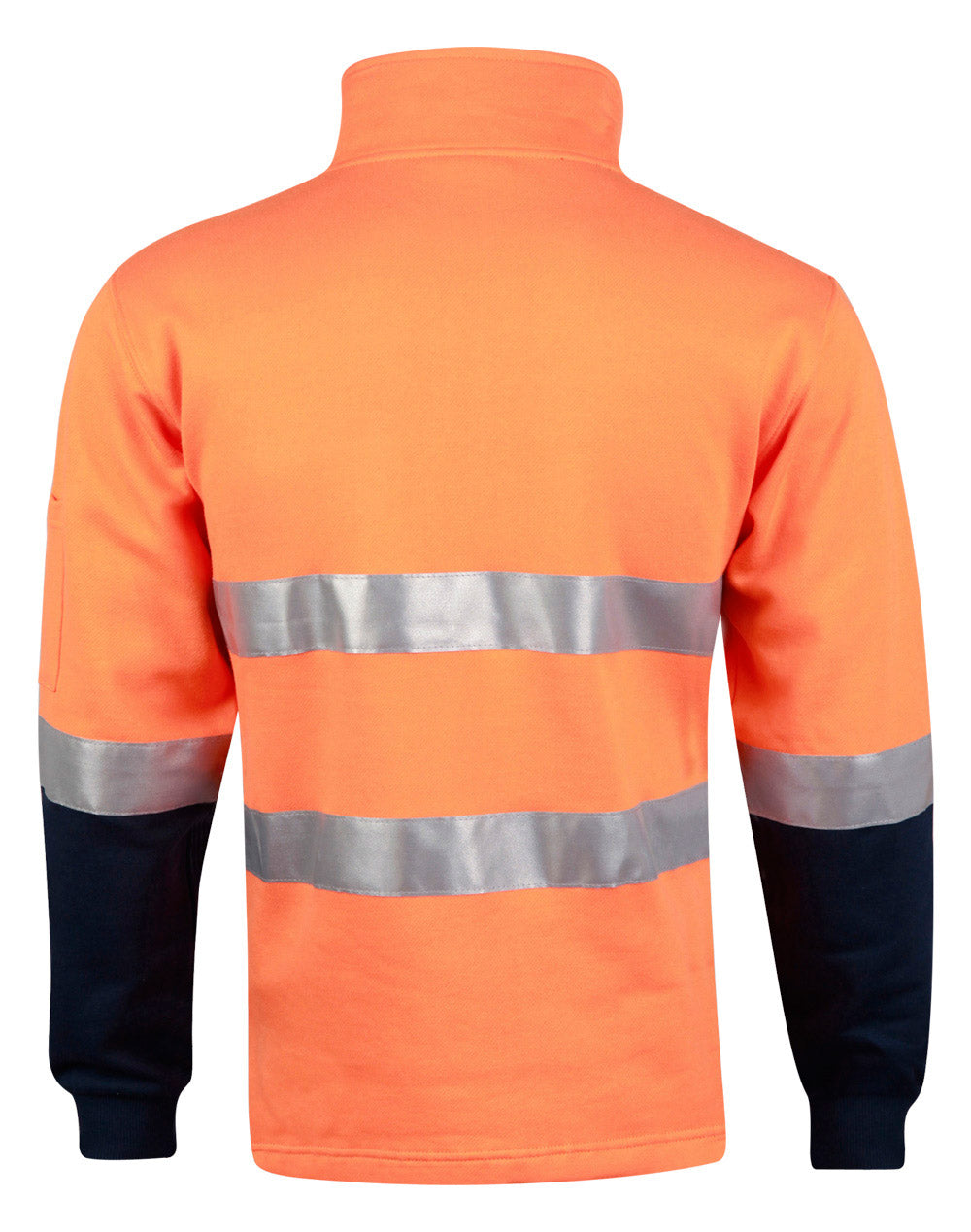 AIW Hi-Vis Two Tone Cotton Fleecy Sweat With 3M tapes - SW48
