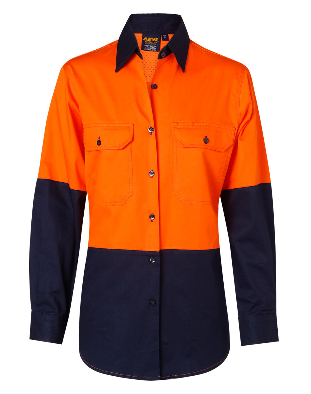 AIW Ladies' Hi-Vis L/S Safety Shirt - SW64