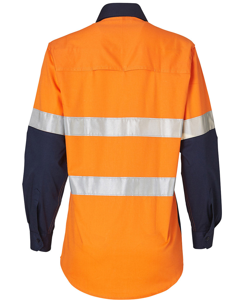 AIW Ladies' Hi-Vis L/S Safety Shirt 3M Tape - SW65