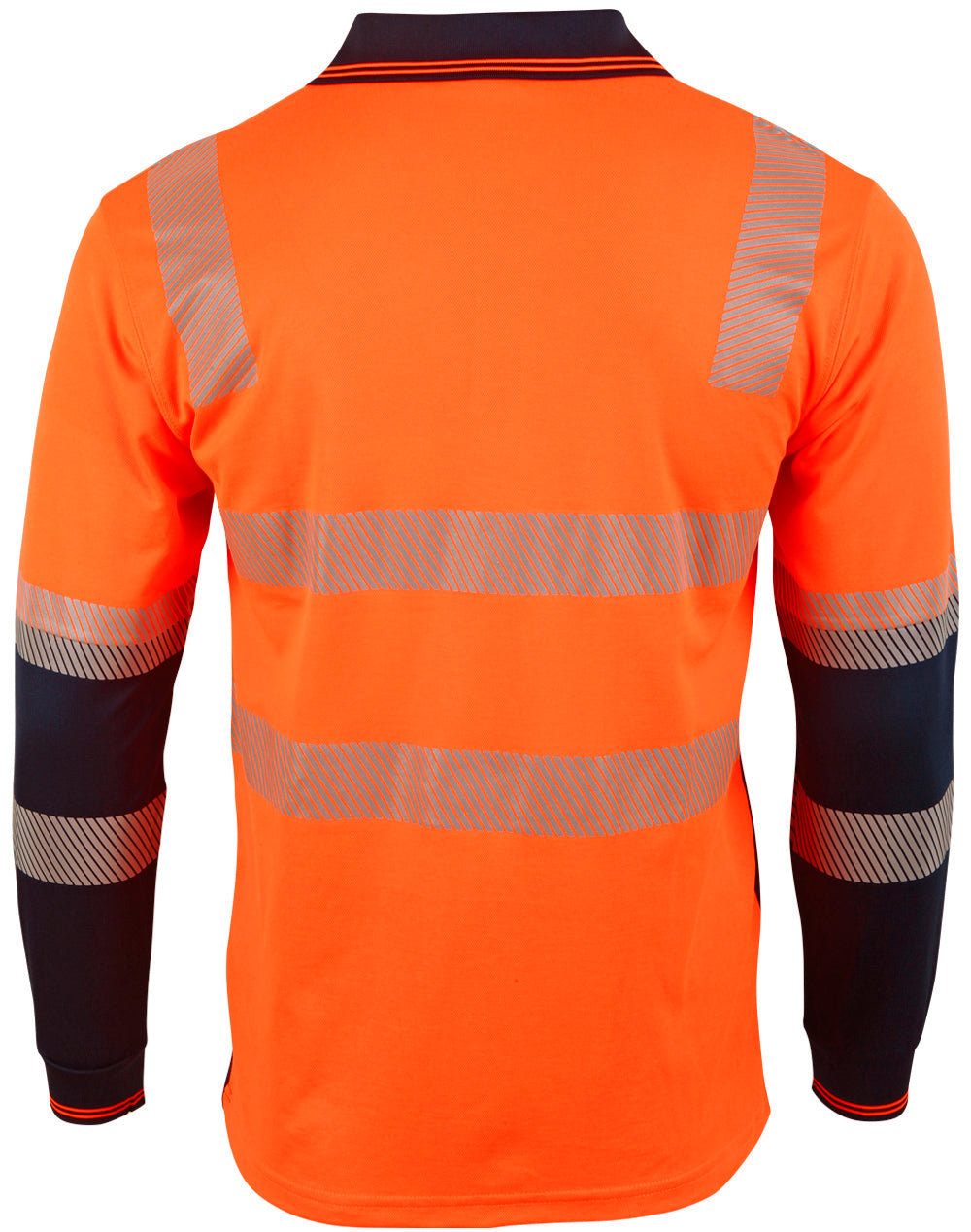 AIW Biomotion Segmented Truedry L/S Safety Polo - SW74