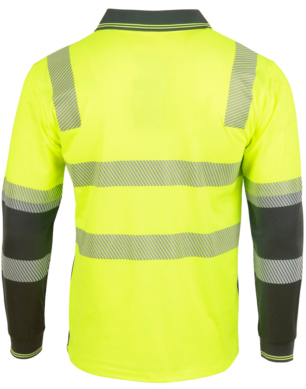 AIW Biomotion Segmented Truedry L/S Safety Polo - SW74