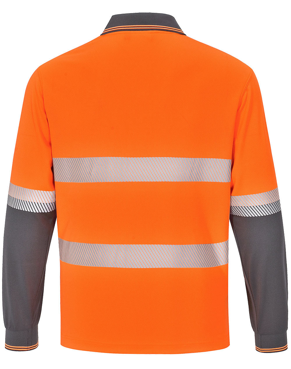 Unisex Cooldry Segmented Safety L/S Polo