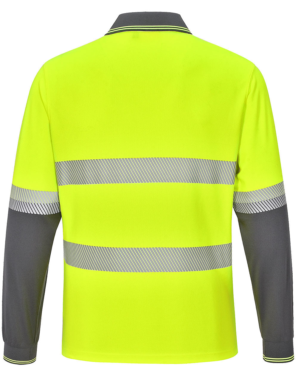 Unisex Cooldry Segmented Safety L/S Polo