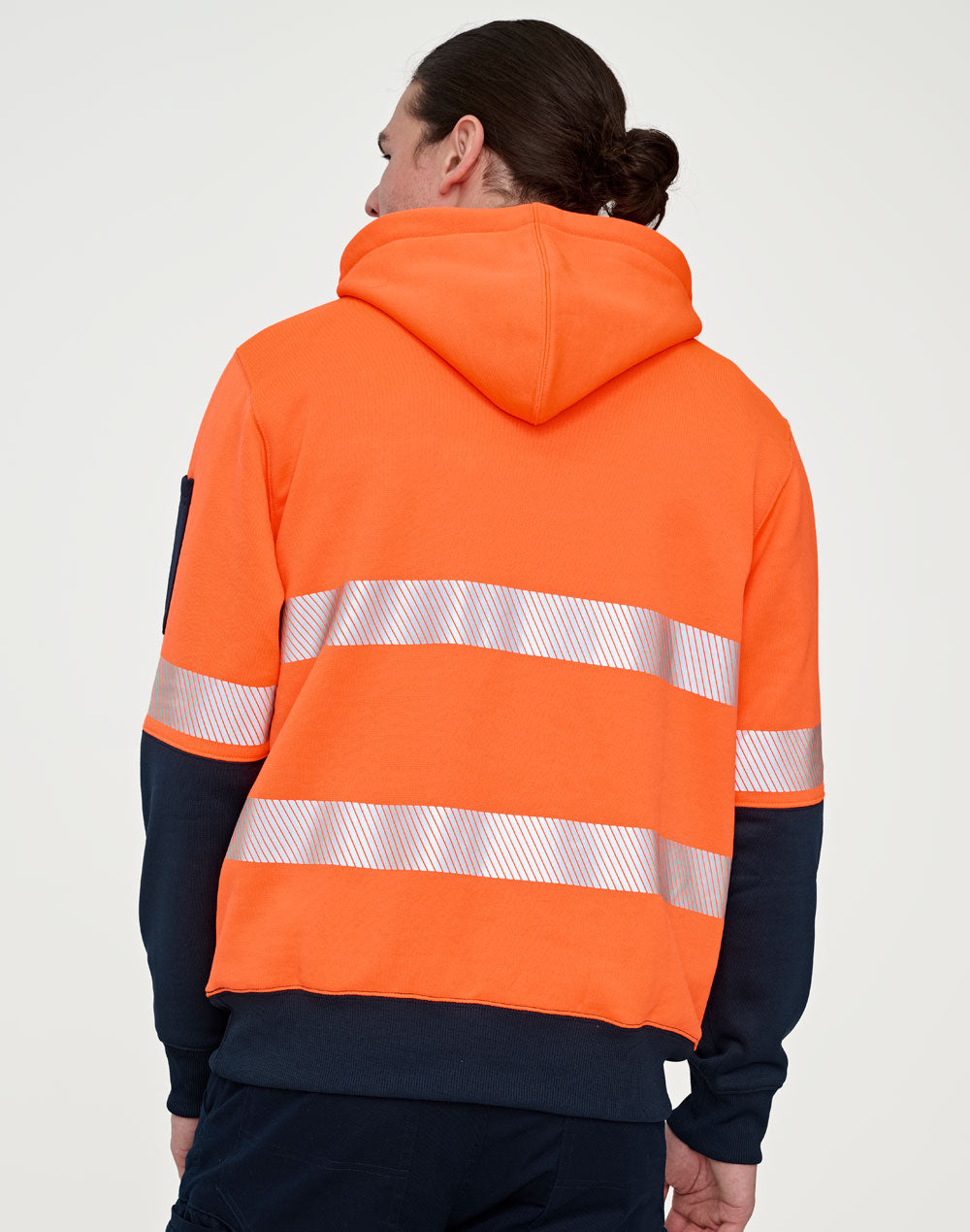 AIW Hi-Vis Two Tone Safety Hoodie With Segmented Tapes - SW88
